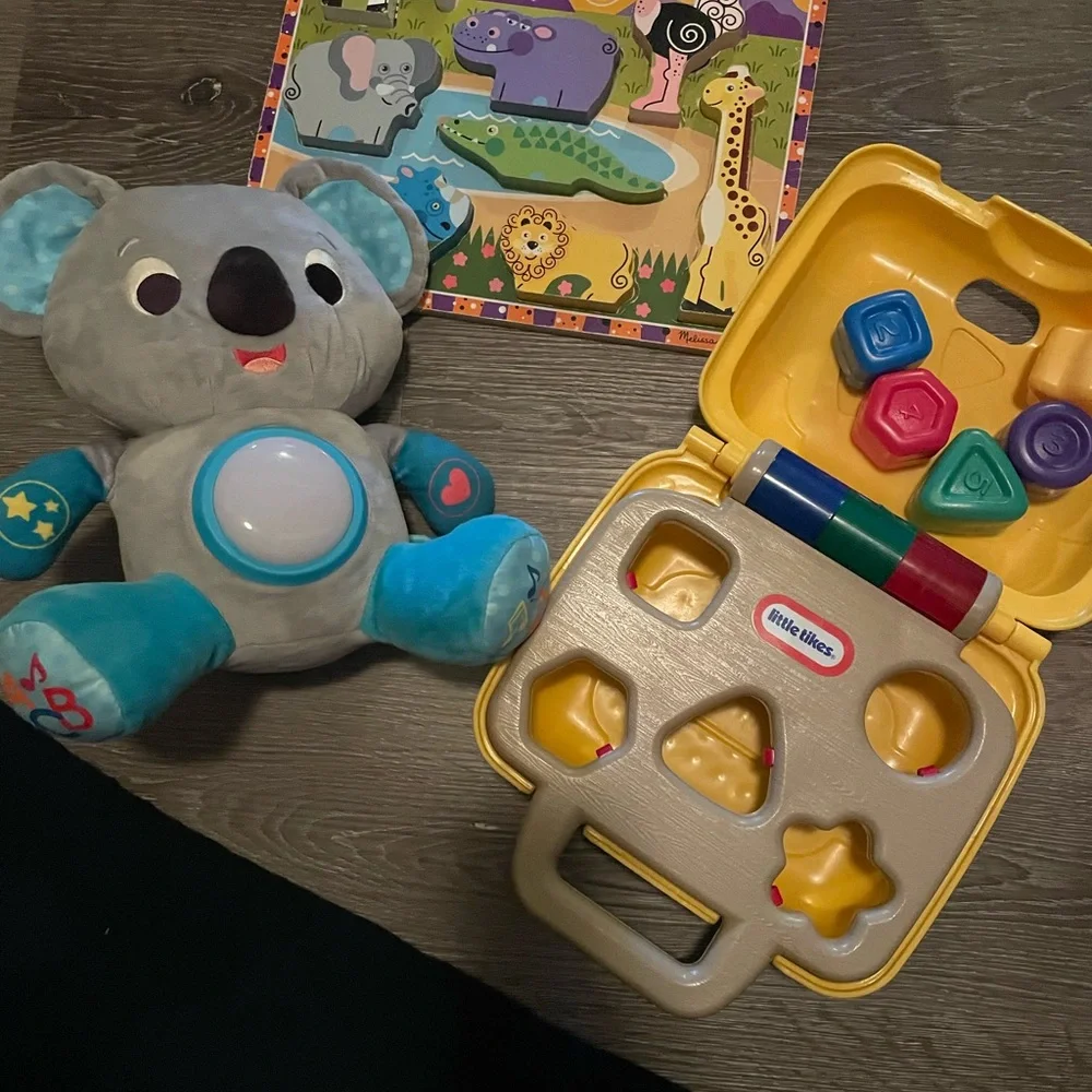 Fisher-Price Colorful Shape Sorter and Koala Toy - Picture 3 of 6